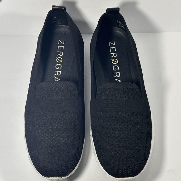 Cole Haan ZEROGRAND Stitchlite Slip On Loafers Womens Size 8B Black‎ W20352 - Picture 3 of 13